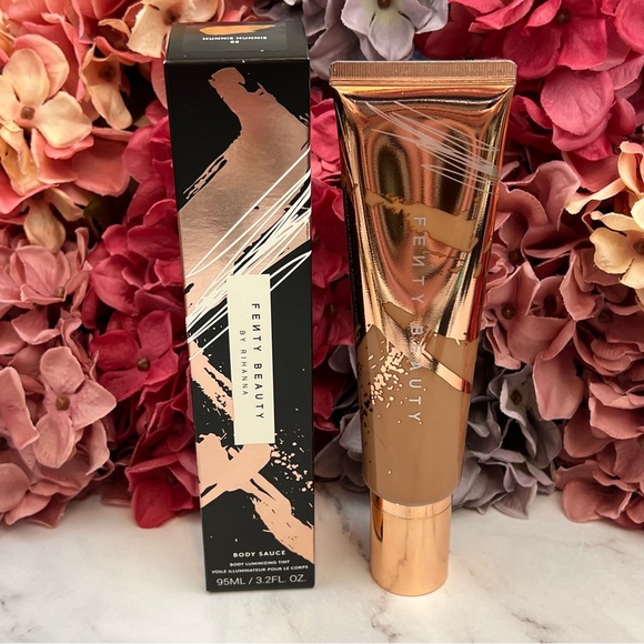 Fenty Beauty Other - Fenty Beauty Body Sauce Body Luminizing Tint in Hunnie Hunnie